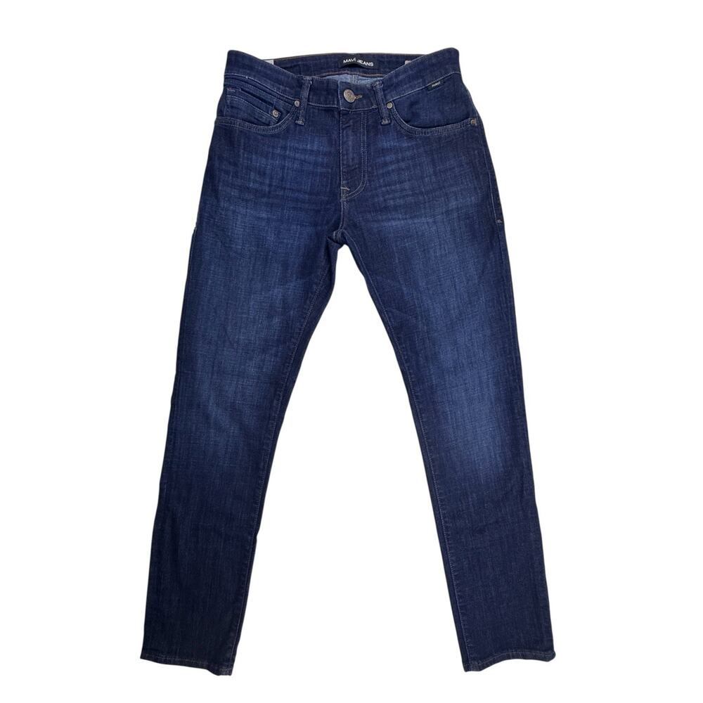 Mavi Jeans Blue Denim Marcus Slim Straight Leg Stretch Men’s 31X30